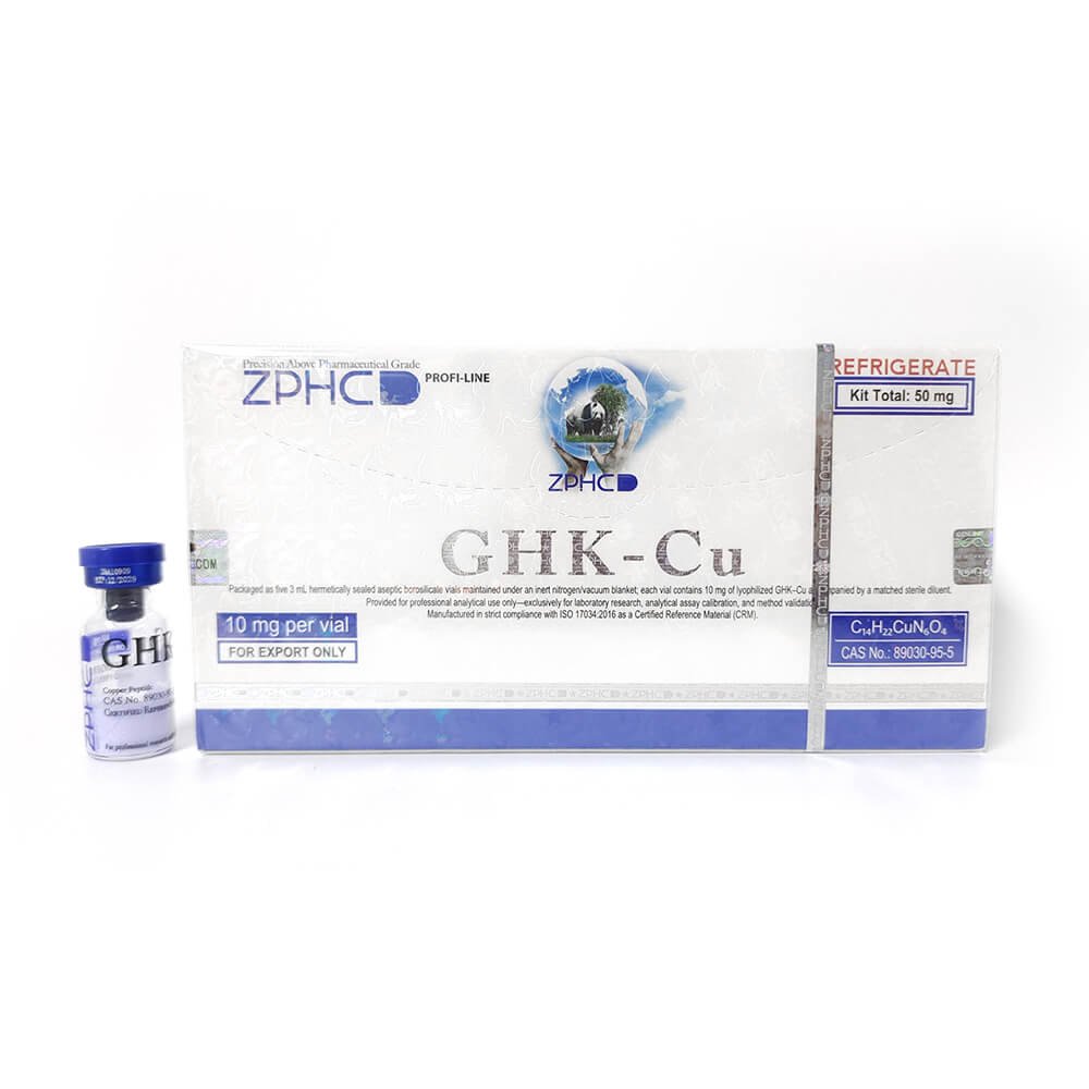 GHK-CU-50MG-KIT-5VIAL-ZPHC-1 GHK-Cu ZPHC — 50 mg KIT (5 vials × 10 mg) – Image 1